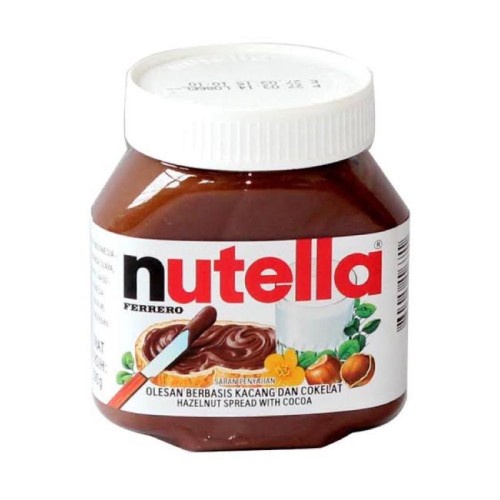 NUTELLA 200GR CHOCOLATE HAZELNUT SPREAD HALAL MUI