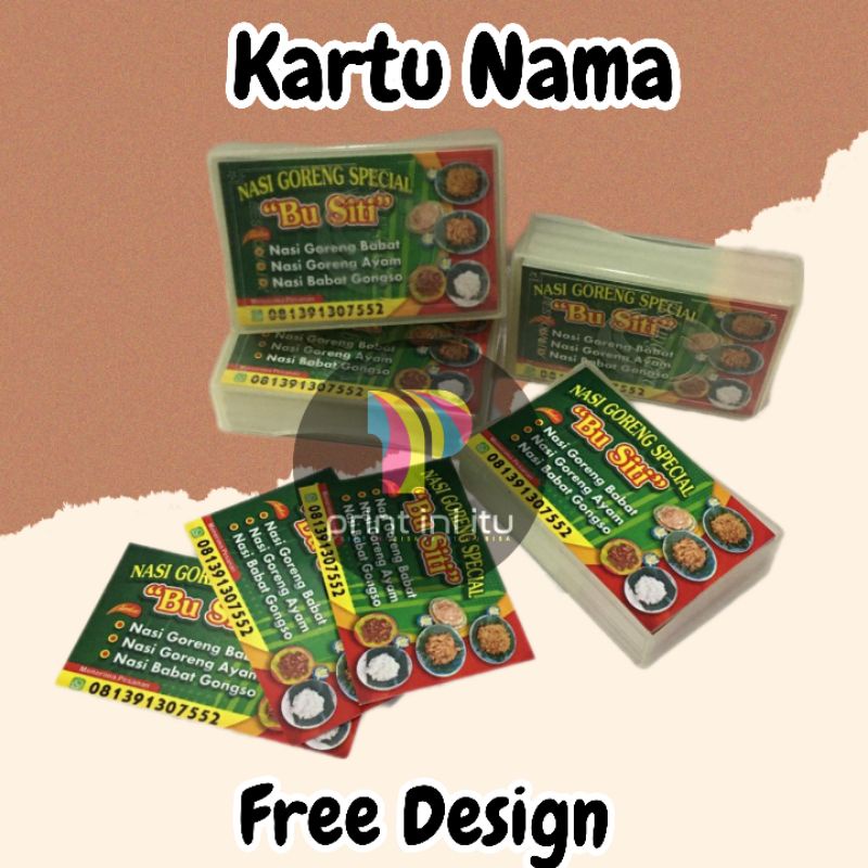 

Cetak Kartu Nama 1 sisi simpel Full Color Elegan FREE DESAIN Termurah CUSTOM 1 HARI JADI FREE BOX