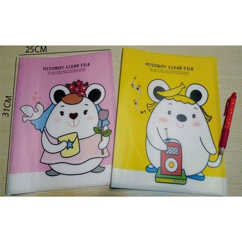 

Korean Stationary Educationshop Folder File Misoboy
