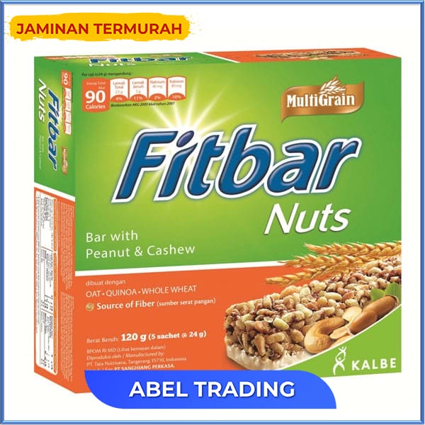 

FITBAR NUTS BOX 5 X 25 g