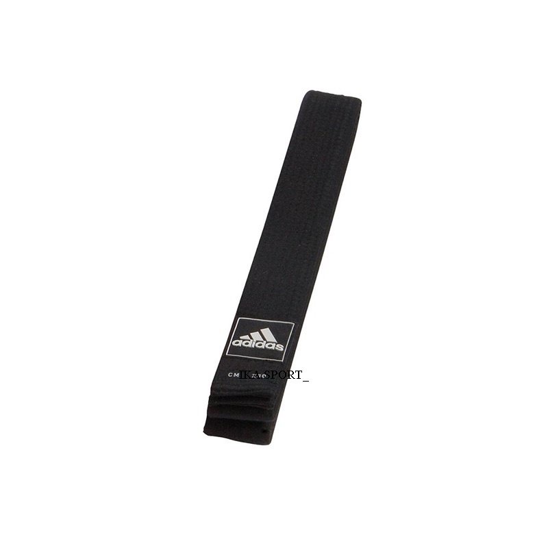 (ADS) BLACK BELT SINGLE WRAP TAEKWONDO ADIDAS