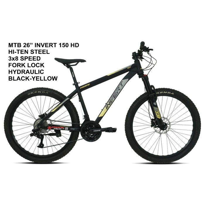 Sepeda Gunung Pacific Invert 150 MTB 3 X 8 SPEED BRAKE HYDROLIC