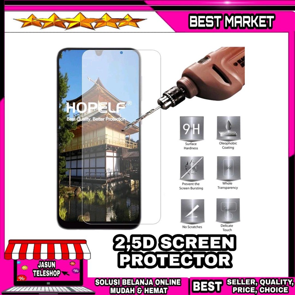 Vivo Y53 Screen Guard Tempered Glass Premium Anti Gores Kaca Vivo Y53