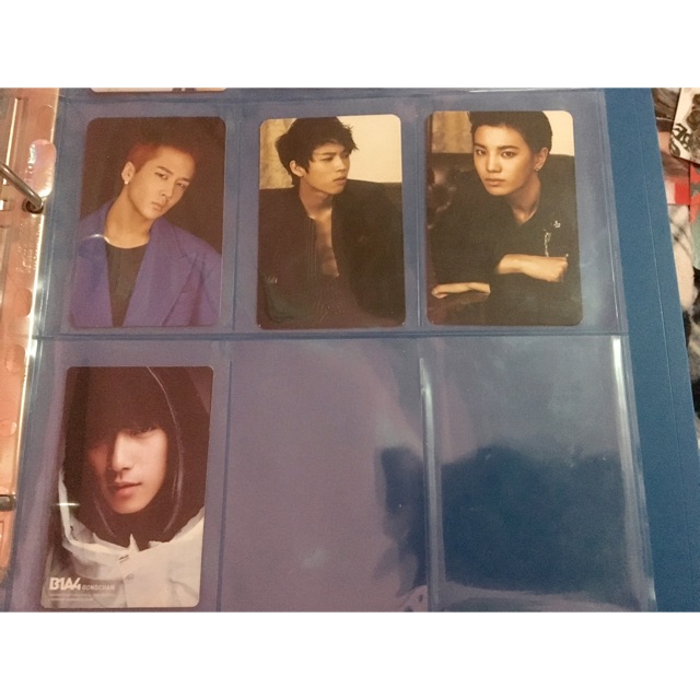 INFINITE, VIXX, B1A4 OFFICIAL PHOTOCARD