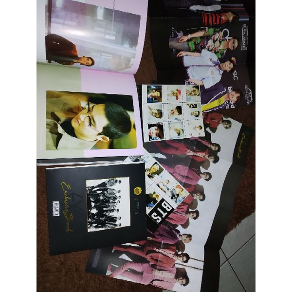 NOVEL PRELOVED BTS EXO EXCLUSIVE BOOK ORIGINAL + BONUS