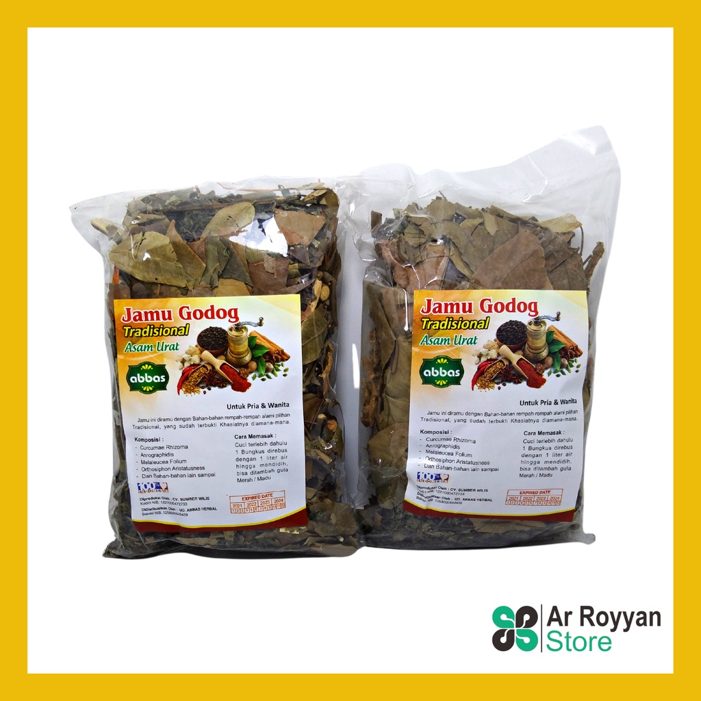 

JAMU GODOK / GODOG RHEUMATIK ASAM URAT ABBAS