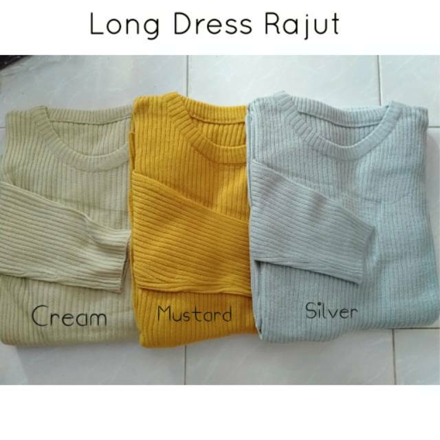 Long Dress Boxy Rajut | Medari Knit