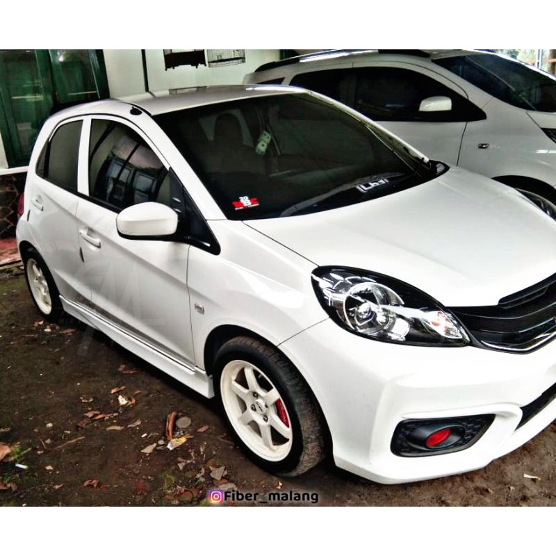 side skirt sideskirt bodykit samping honda brio 2012-2017