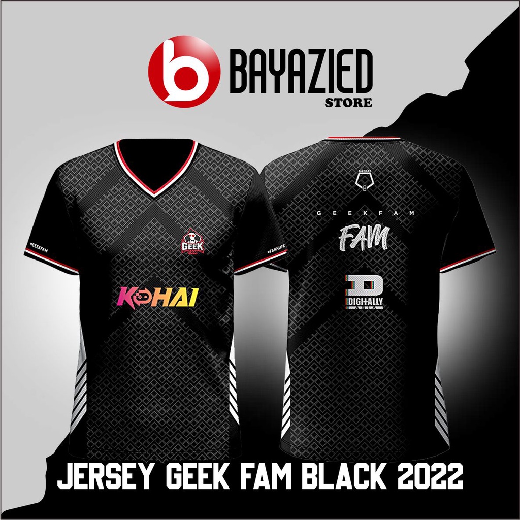 JERSEY GEEK FAM 2022 HOME AWAY TERBARU