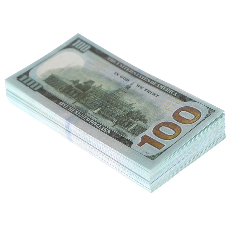 &lt; E2id &amp; &gt; Mainan Miniatur Dollar 100 Dollar Untuk Anak