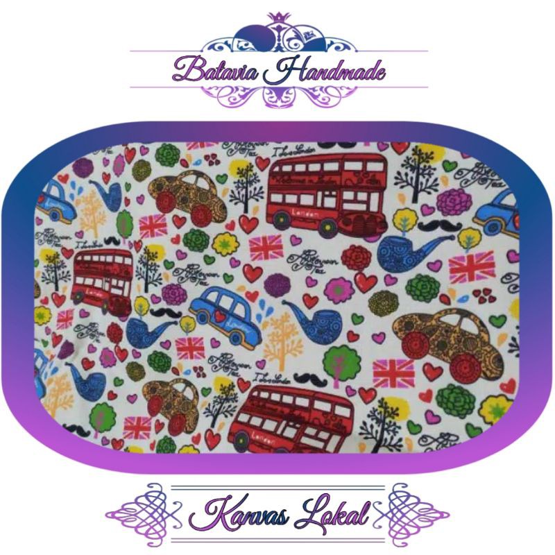 

Kanvas motif bus tingkat