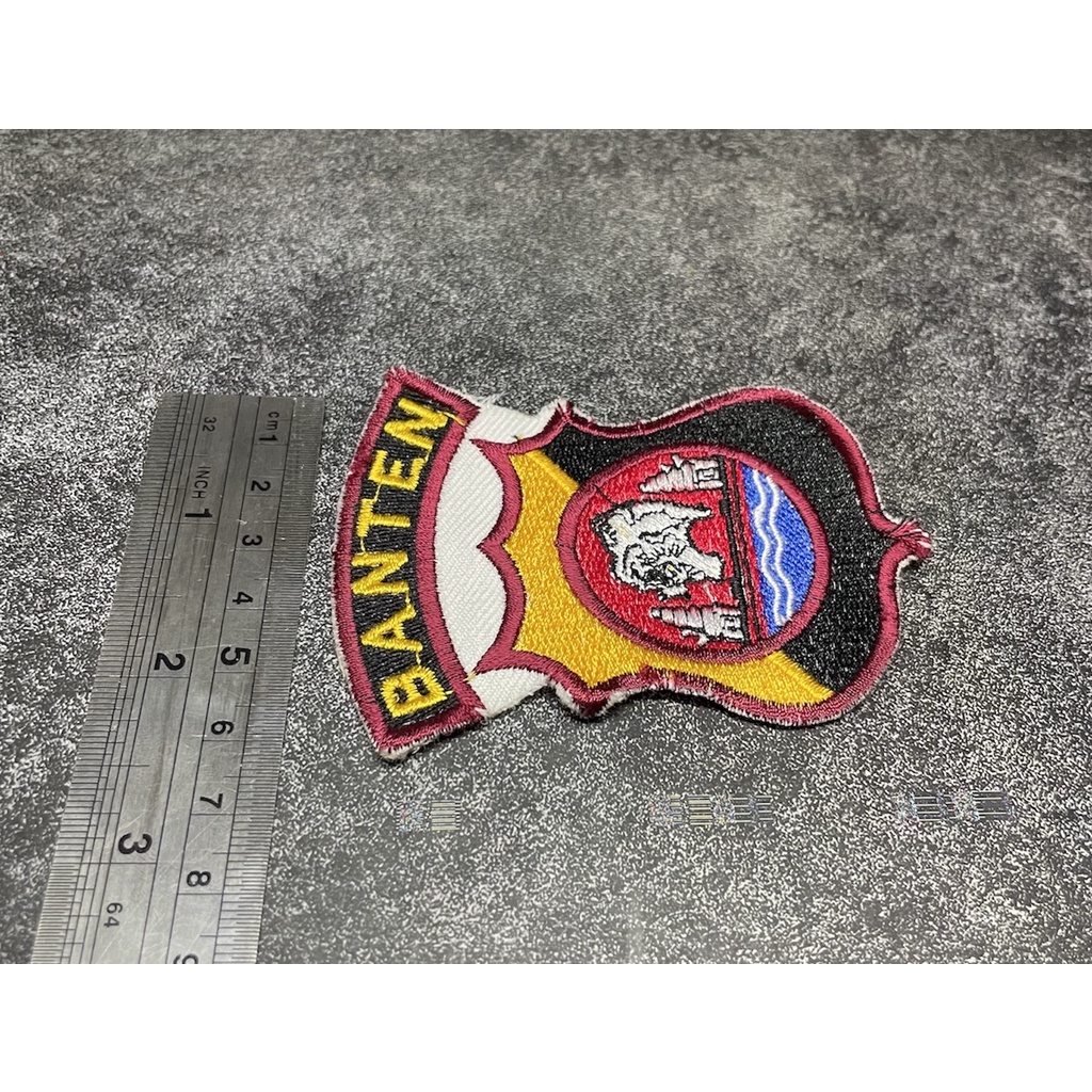 Bet Polres Banten - Badge Baju Polda Banten Bordir