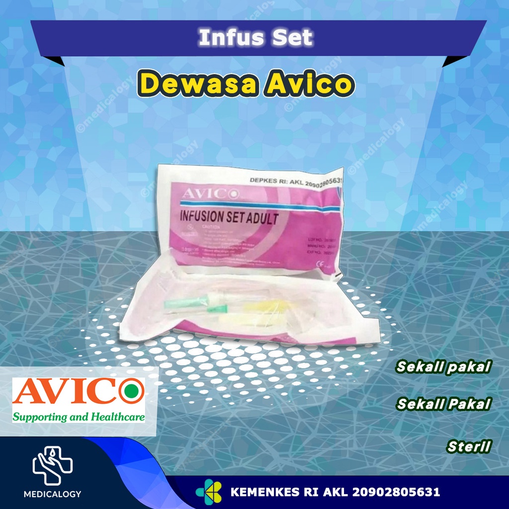 Avico Infus Set Dewasa