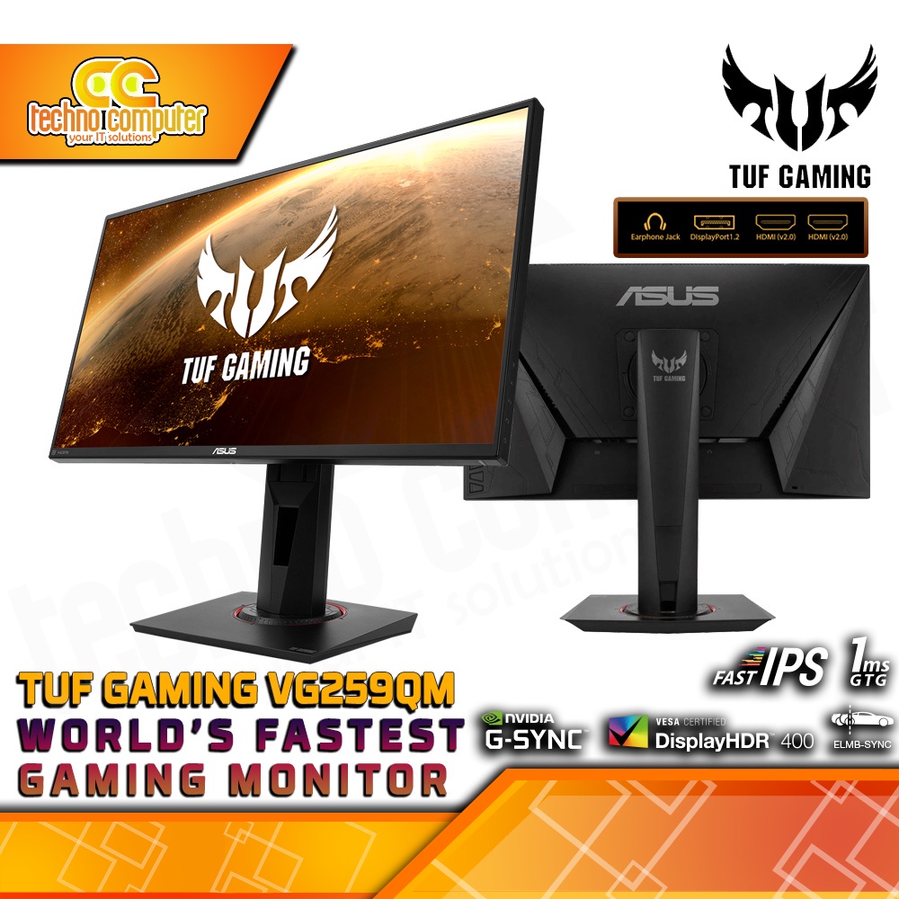 Jual MONITOR ASUS TUF GAMING VG259QM Gaming Monitor 24.5 inch, FHD