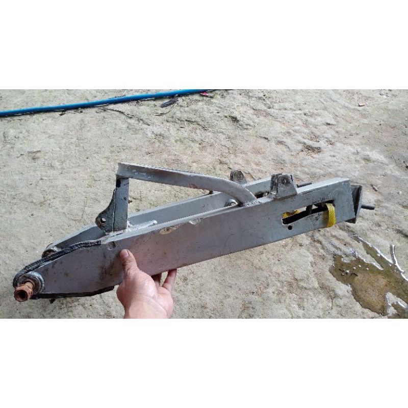 swing arm supertrack Almunium Tiger moge copotan arm moge almunium