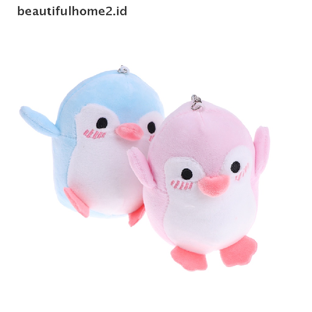 (Beautifulhome2) Buku Literatur Bahasa MandarinId Mainan Boneka Plush Stuffed Penguin 12cm Untuk Bayi