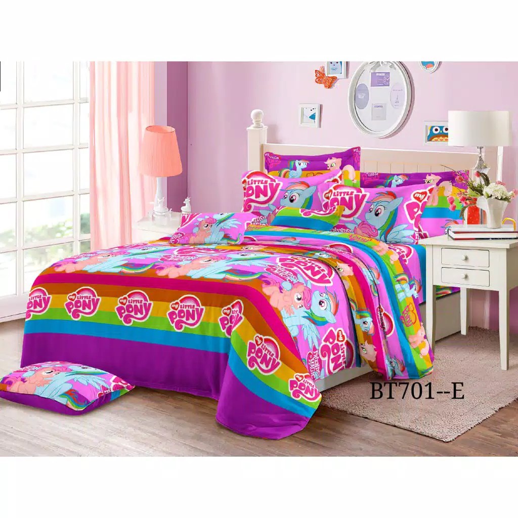 SPREI KARAKTER ANAK Kualitas NO.1 Ukuran 180x200 cm / SPRAI GAMBAR KARTUN Home made