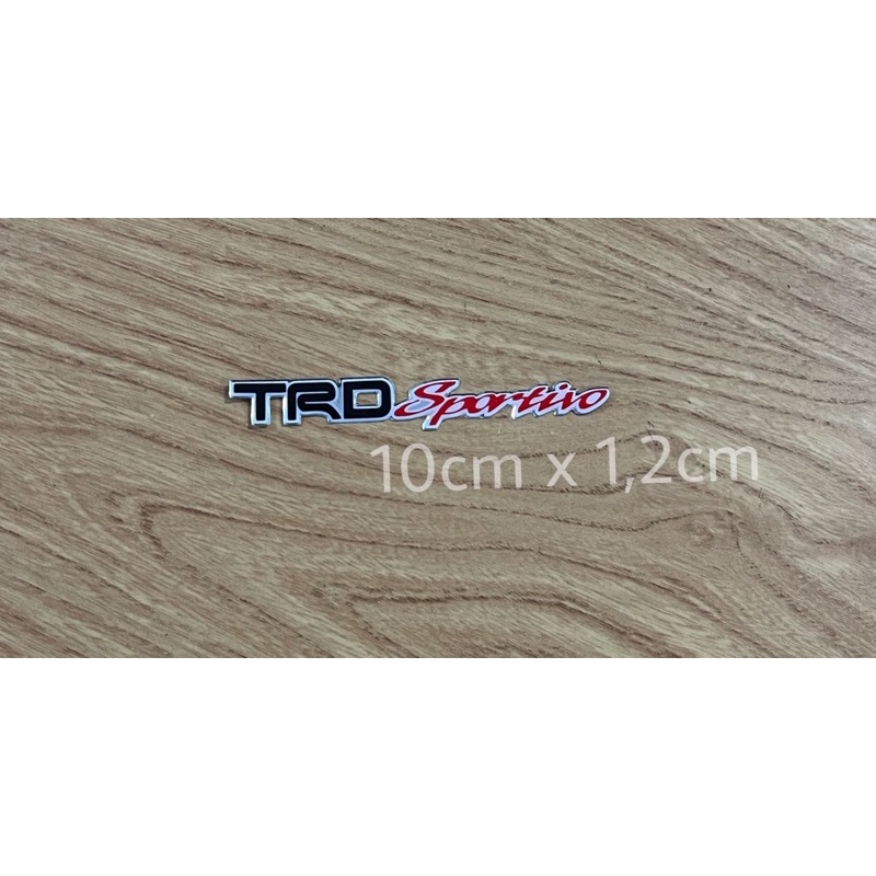 CUTTING STICKER STIKER TIMBUL TRD SPORTIVO KECIL 10cm x 1,2cm