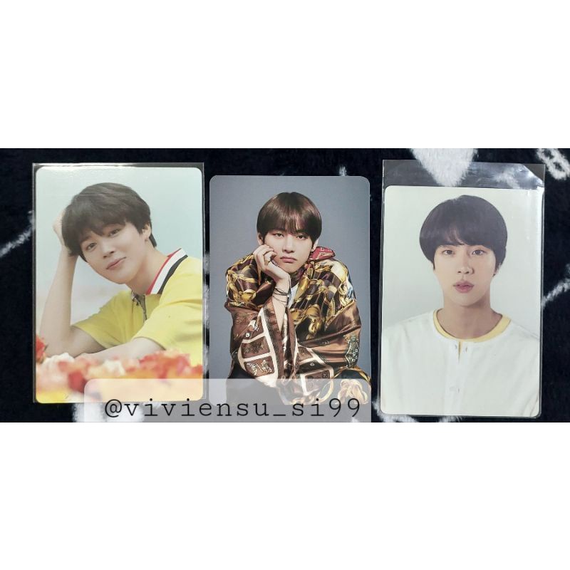 

photocard parkjimin kimtaehyung seokjin