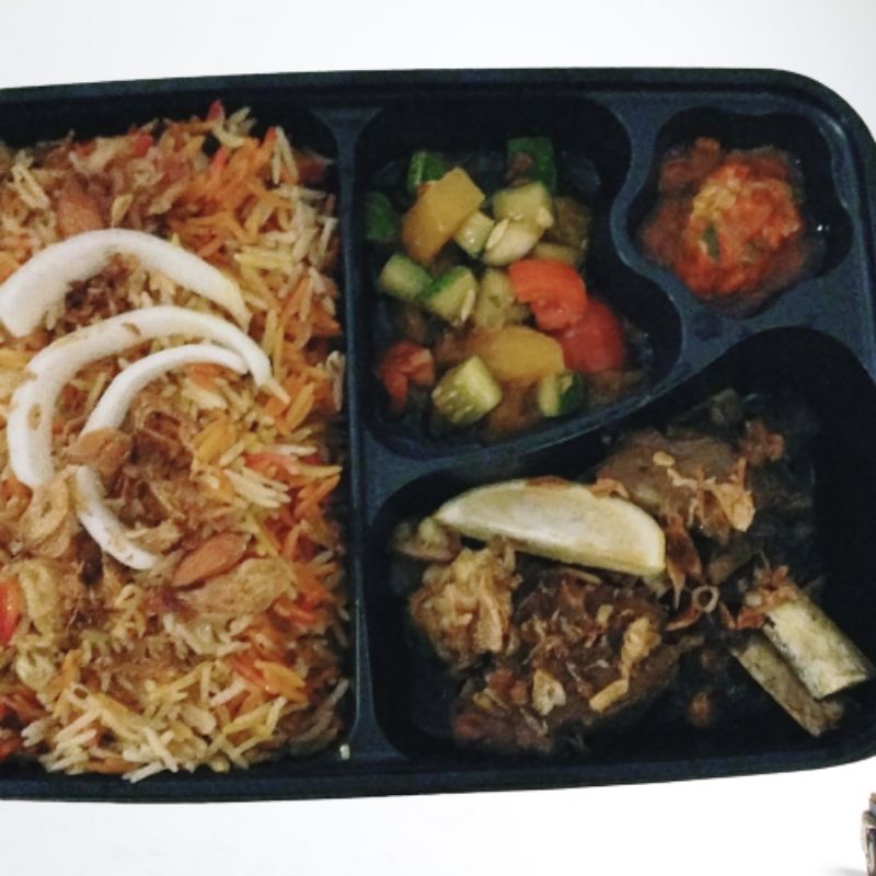 

NASI BRIYANI KEBULI MANDHI KAMBING BANGET