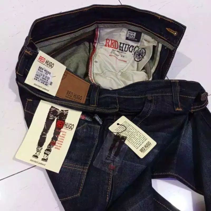celana panjang red hugo ori ginal