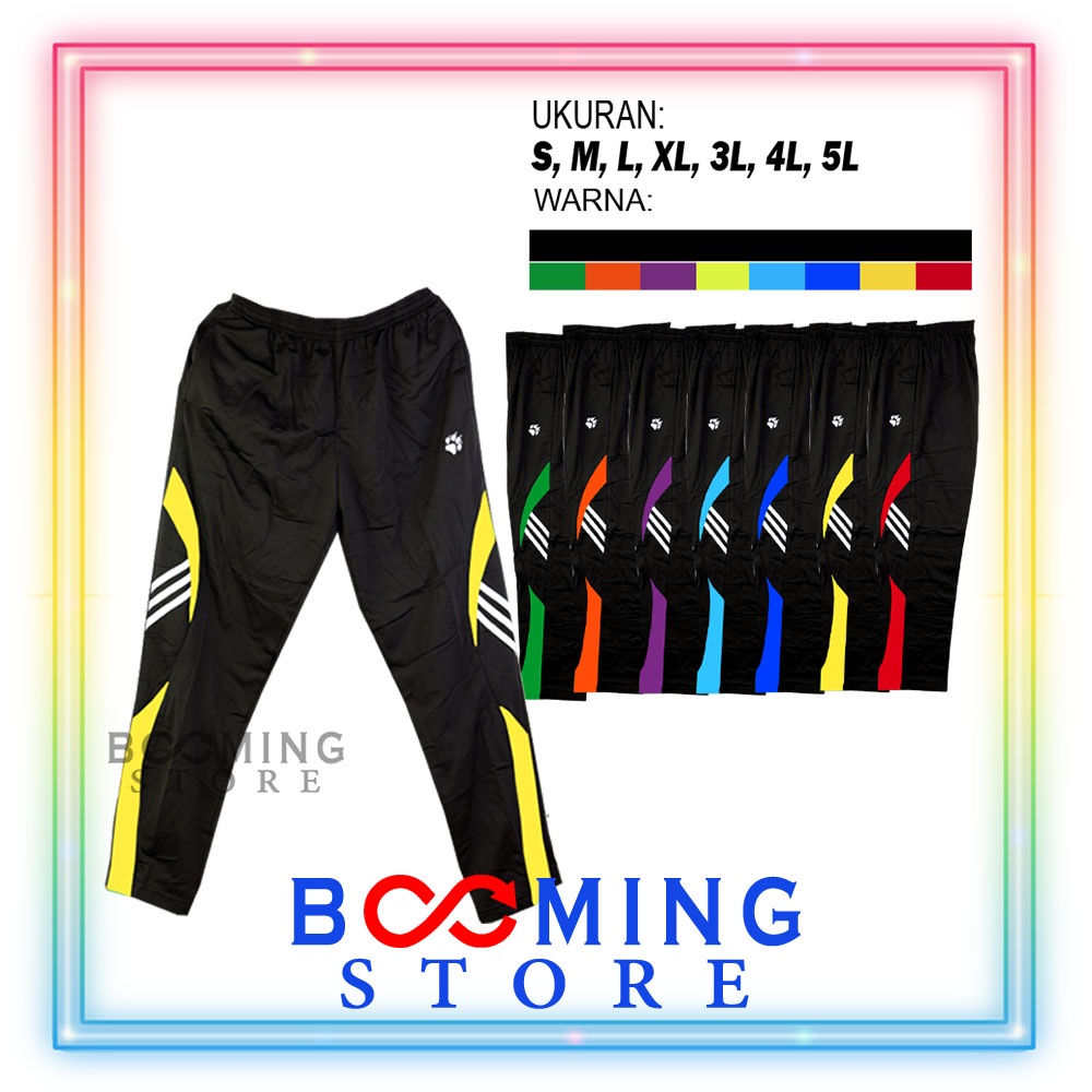 Celana Training Olahraga Cowok Cewek Dick Wolves Aguero Poly Pant