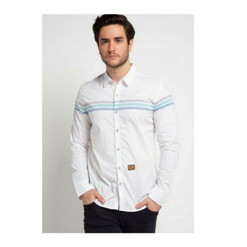 EMBA JEANS - KEMEJA PRIA LENGAN PANJANG CORPORAL-1131850101