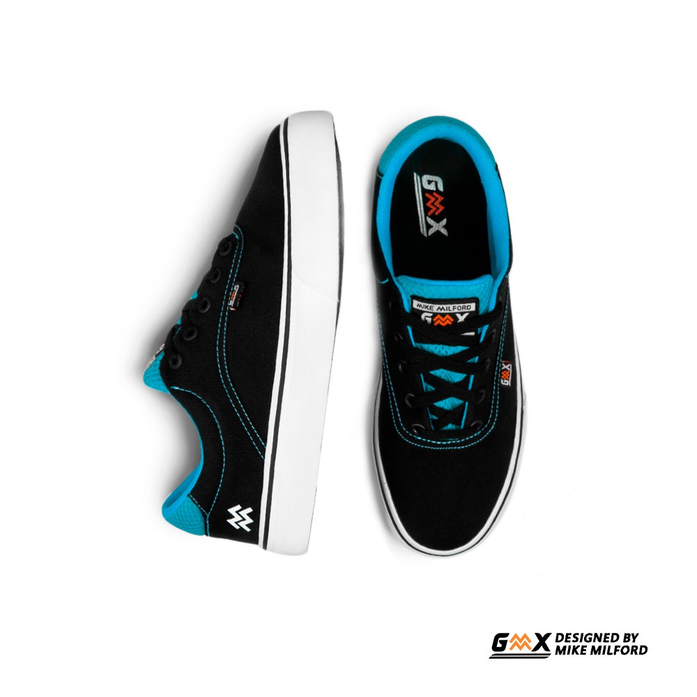 Sepatu GMX Geoff Max Nolan Black Turquoise