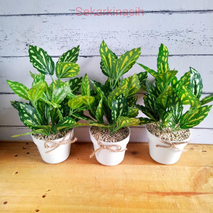 bunga plastik daun plastik bunga artificial daun mini