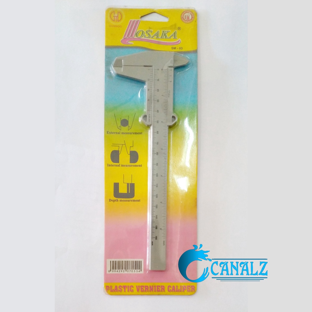 

Sigmat Plastik Murah 6" 150mm - Jangka Sorong Plastik 6 inci 150 mm
