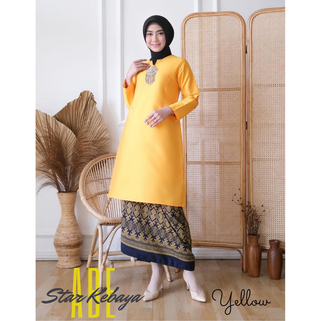 AZURAH SCRAF // Baju Kurung Melayu Malaysia Modern Wanita Iriana (Atasan saja)