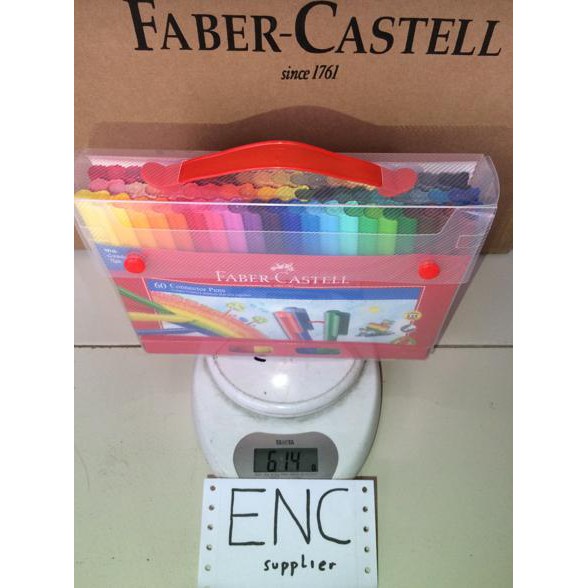 

PROMO connector pen faber castell 60 warna spidol faber-castell