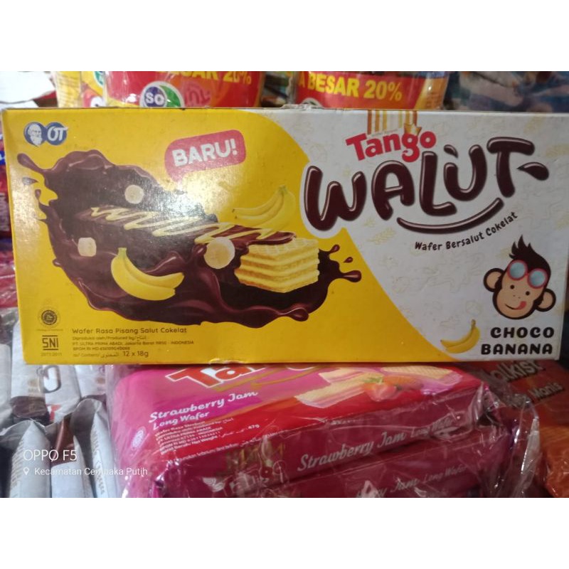 TANGGO WALLUT CHOCO BANANA ISI 12 pcs