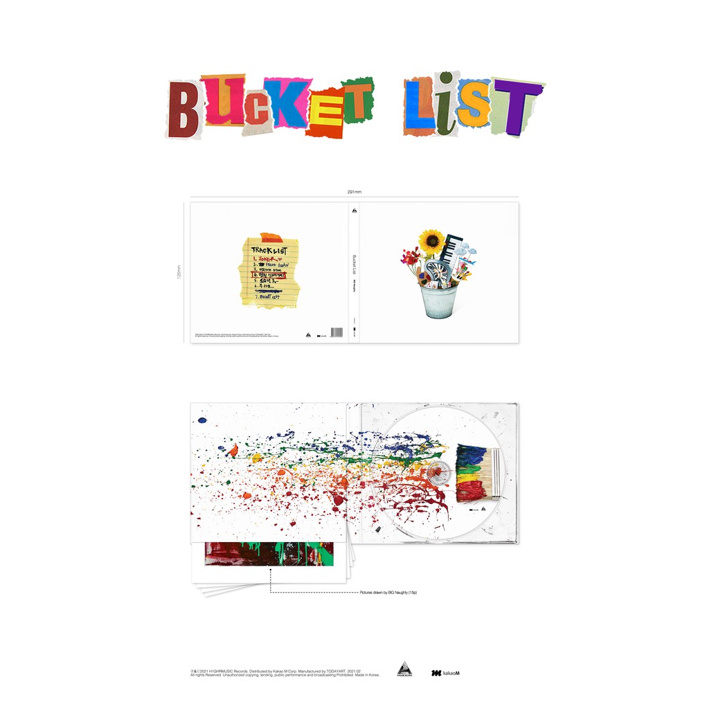 BIG Naughty EP Album Vol.1 - BUCKET LIST