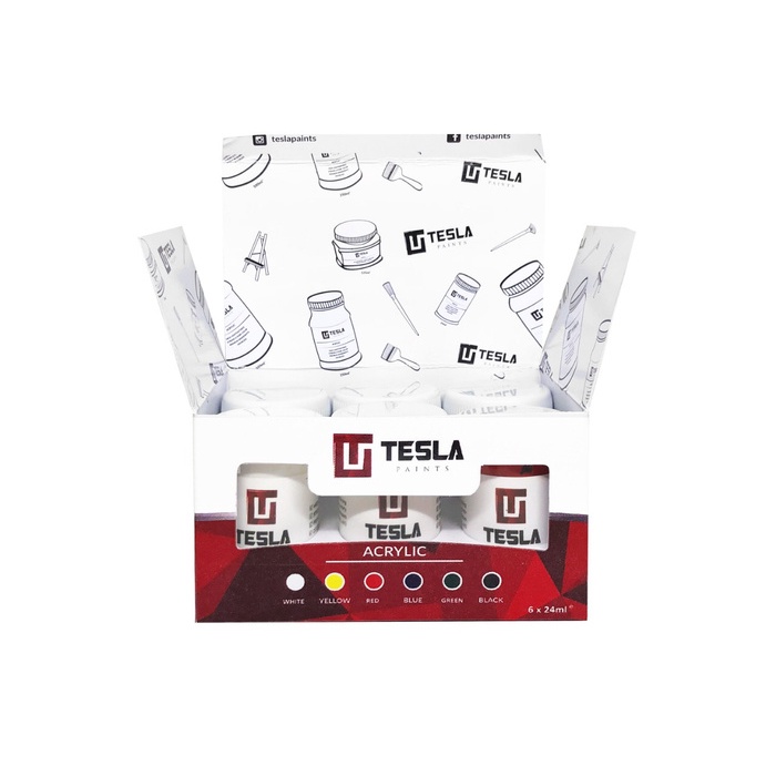 

(TERLARIS) Tesla Paints (Set 6 x 24ml)