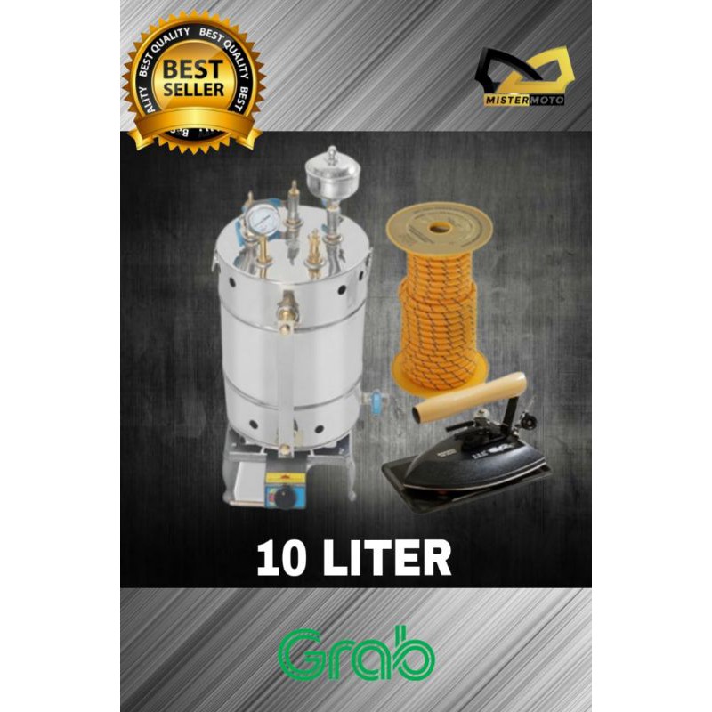 SETRIKA UAP STEAM || SETRIKA UAP BOILER LAUNDRY DAN KONVEKSI MISTERMOTO