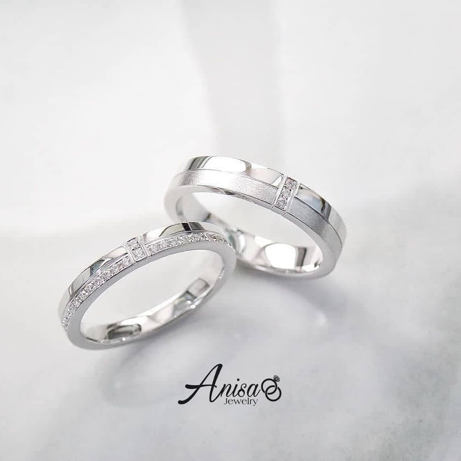 Couple Ring Perak Anniversary/Engagement/Wedding 925