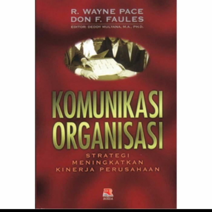 

DISKON SPESIAL BUKU KOMUNIKASI ORGANISASI. BY R. WAYNE PACE TERMURAH