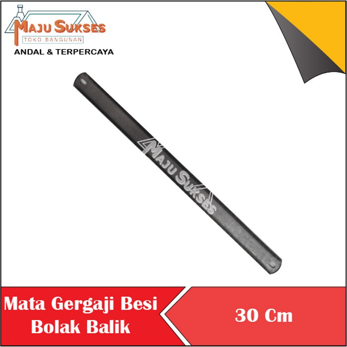 Mata Gergaji Besi Mata Pisau Gergaji Double dobel bolak balik Hack Saw Blade 12 inch murah
