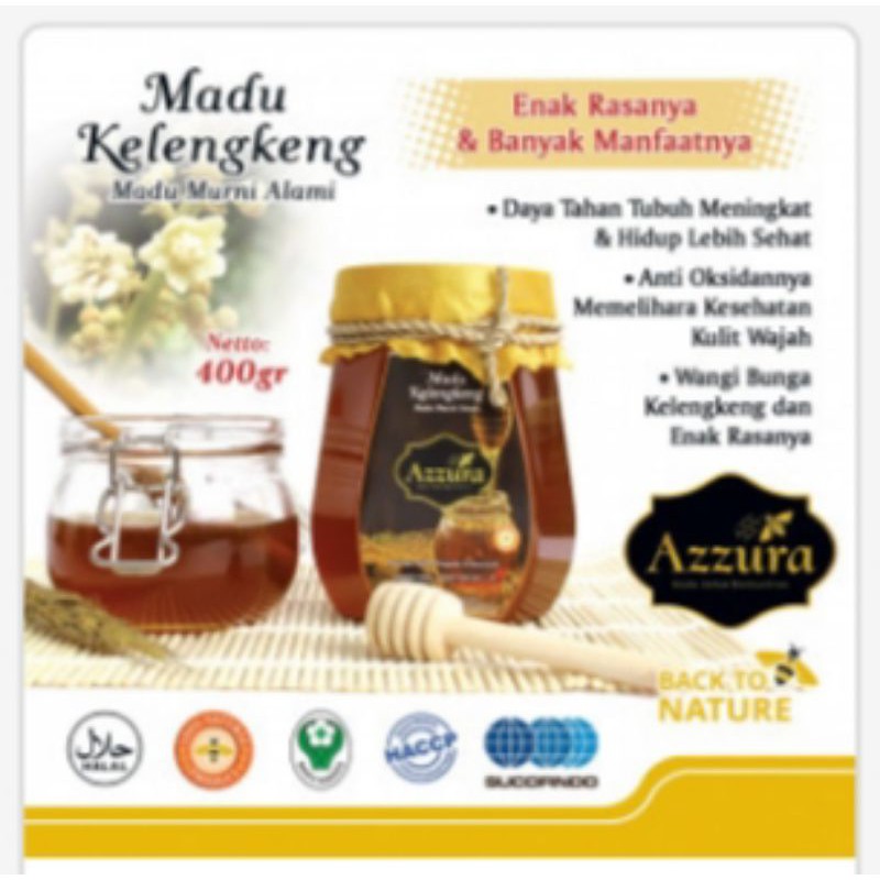 

Madu Murni Kelengkeng 400grm