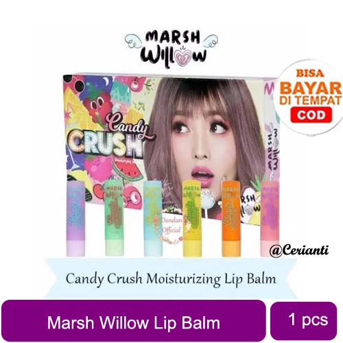 Marshwillow Candy Crush Moisturizing Lip Balm by Natasha Wilona | Pelembab Bibir_Lynn Design