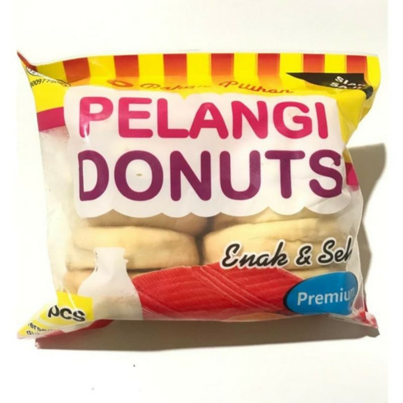 

Donat pelangi isi 10pcs