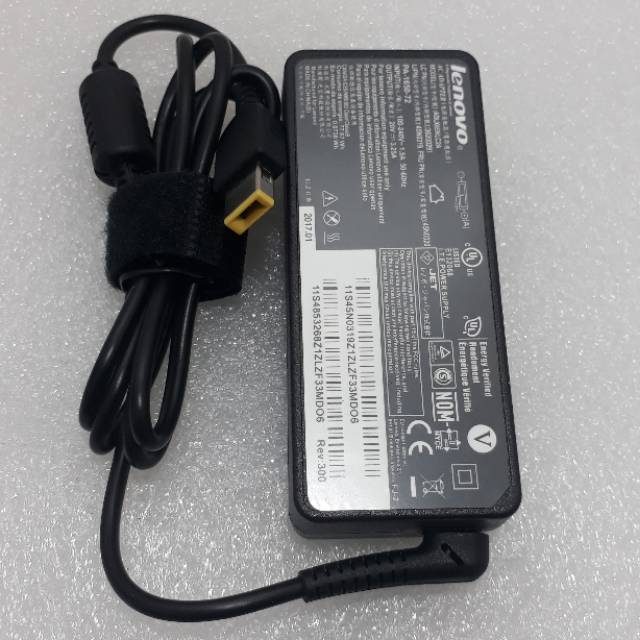 Charger laptop lenovo Bonus kabel power Output 20V 3.25A USB Compatible lenovo  USB