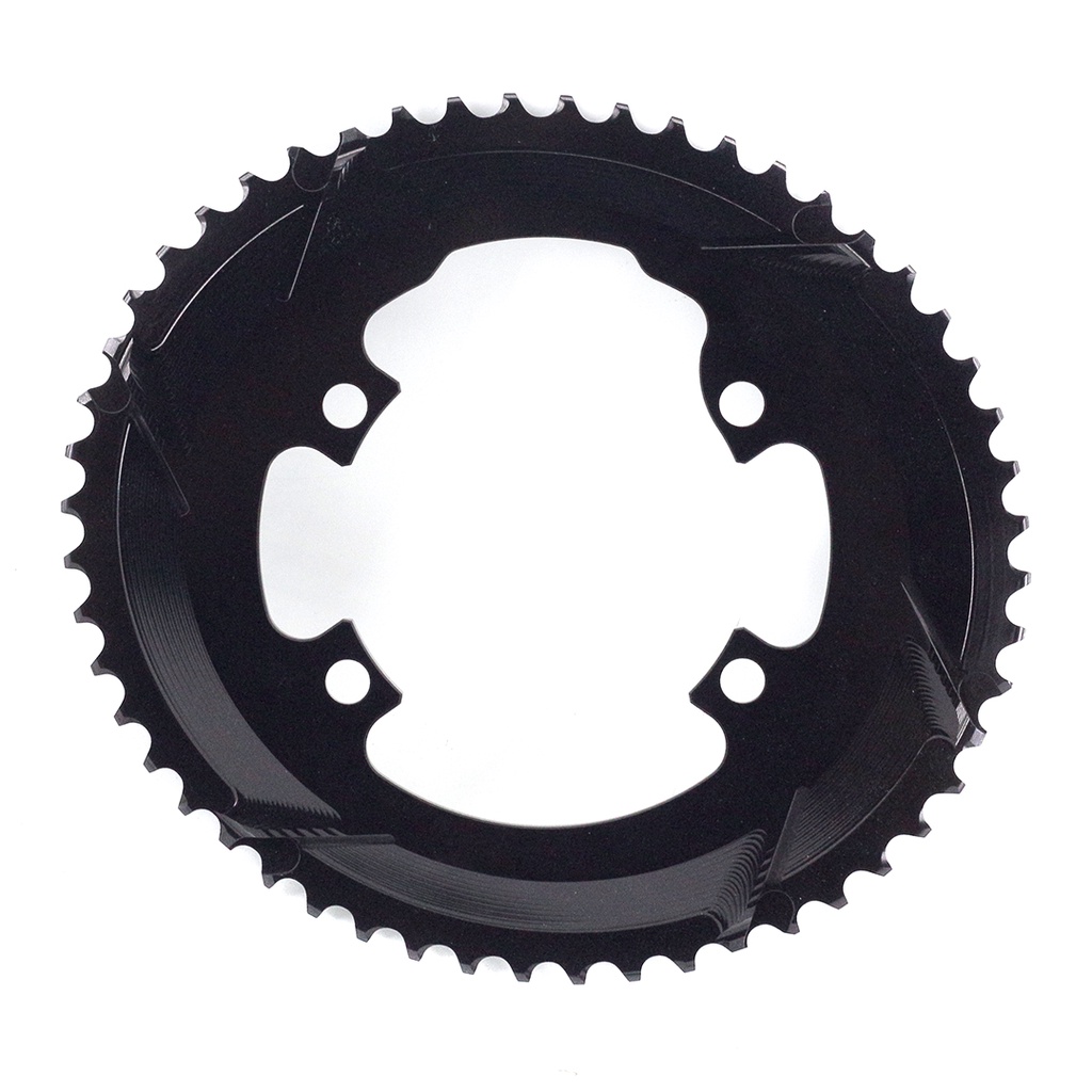 Chainring ABSOLUTE BLACK Premium Oval Road 110X4 Shimano 52T