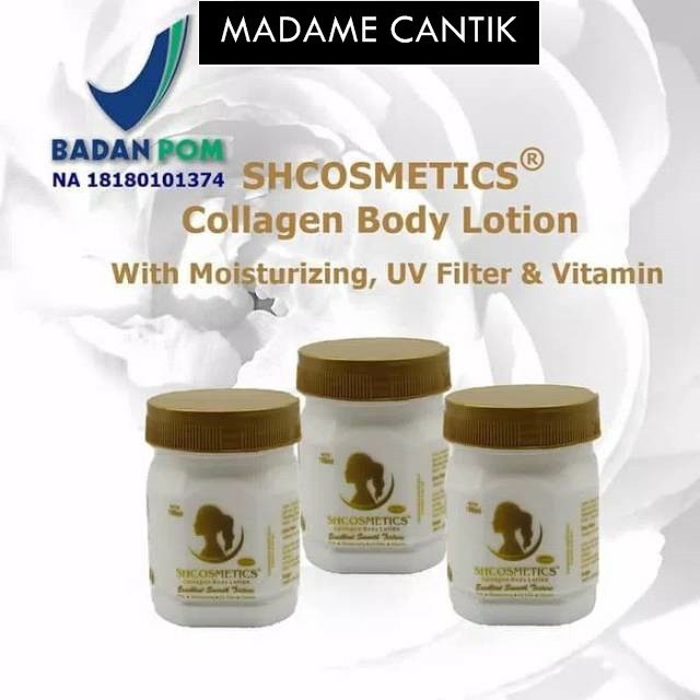 BPOM BIBIT COLLAGEN SH COSMETICS - COLLAGEN BODY LOTION [SHCO BITCOLL]