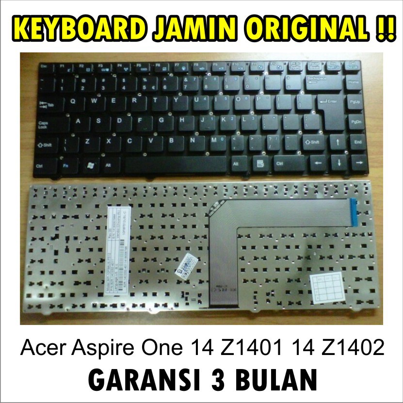 Keyboard Laptop ORIGINAL Acer Aspire One 14 Z1401 14 Z1402