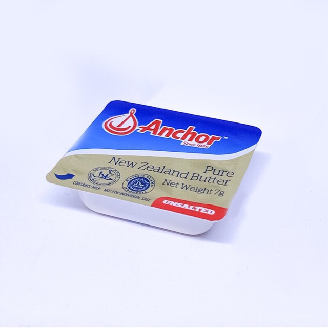 Unsalted Butter Anchor untuk Mpasi Pure New Zealand Butter 7 gram UB