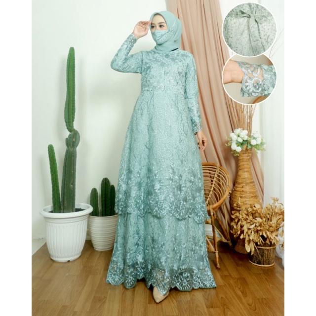 Gamis Brukat Busui