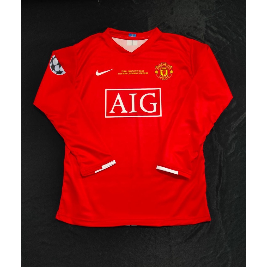 Jersey MU Fiinal UCL 2008 Full Printing