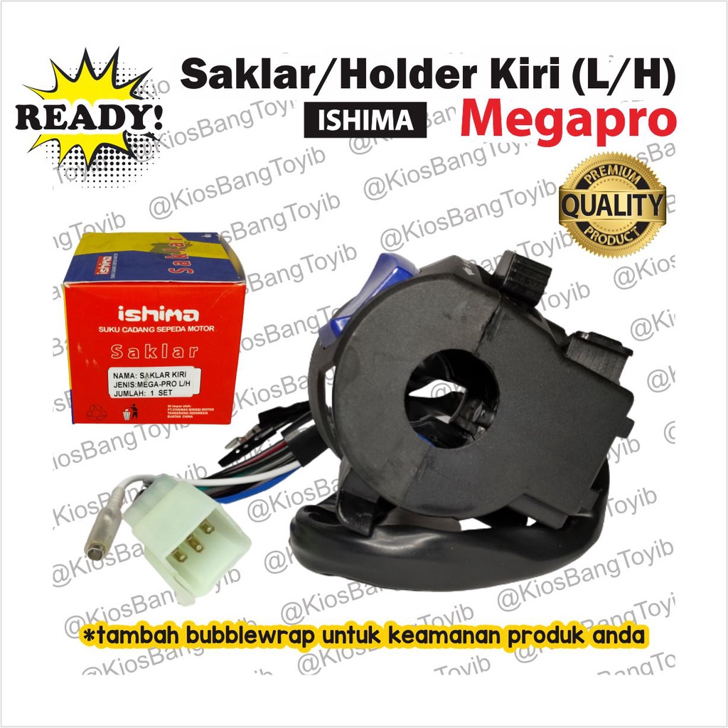 Saklar Holder Handle Switch Kiri Megapro (ISHIMA)